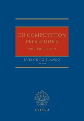 Ortiz Blanco |  EU Competition Procedure | Buch |  Sack Fachmedien