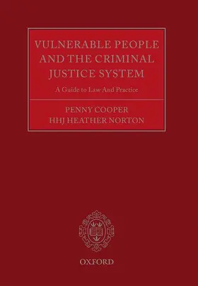 Cooper / Norton |  Vulnerable People and the Criminal Justice System | Buch |  Sack Fachmedien