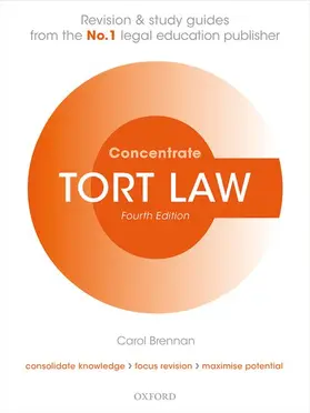 Brennan |  Tort Law Concentrate: Law Revision and Study Guide | Buch |  Sack Fachmedien