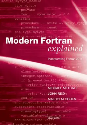 Metcalf / Reid / Cohen |  Modern Fortran Explained | Buch |  Sack Fachmedien