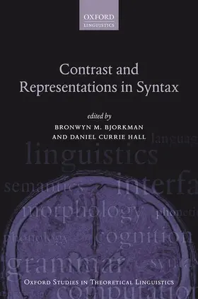 Bjorkman / Hall |  Contrast and Representations in Syntax | Buch |  Sack Fachmedien