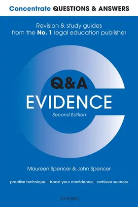 Spencer | Concentrate Questions and Answers Evidence | Buch | 978-0-19-881990-5 | www2.sack.de