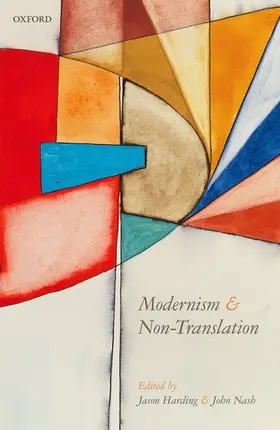 Harding / Nash |  Modernism and Non-Translation | Buch |  Sack Fachmedien