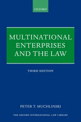 Muchlinski |  Multinational Enterprises and the Law | Buch |  Sack Fachmedien