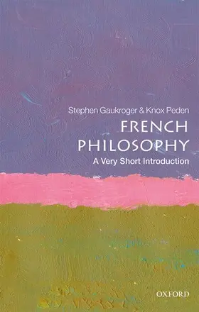 Gaukroger / Peden |  French Philosophy | Buch |  Sack Fachmedien
