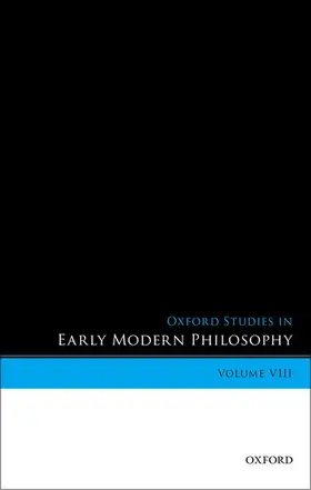 Garber / Rutherford |  Oxford Studies in Early Modern Philosophy, Volume VIII | Buch |  Sack Fachmedien