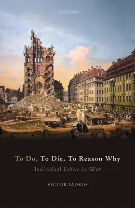 Tadros |  TO DO, TO DIE, TO REASON WHY C | Buch |  Sack Fachmedien