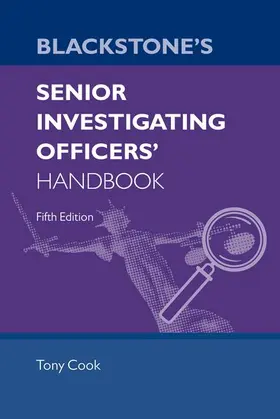 Cook |  Blackstone's Senior Investigating Officers' Handbook Fifth Edition | Buch |  Sack Fachmedien