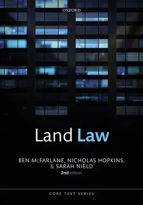 McFarlane / Hopkins / Nield |  Land Law | Buch |  Sack Fachmedien