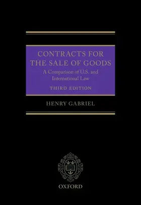 Gabriel |  Contracts for the Sale of Goods 3e | Buch |  Sack Fachmedien