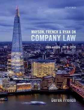 French |  Mayson, French & Ryan on Company Law | Buch |  Sack Fachmedien