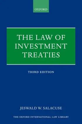 Salacuse |  The Law of Investment Treaties | Buch |  Sack Fachmedien