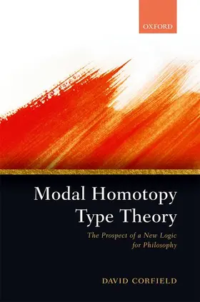 Corfield |  Modal Homotopy Type Theory | Buch |  Sack Fachmedien