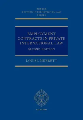 Merrett |  Employment Contracts and Private International Law | Buch |  Sack Fachmedien