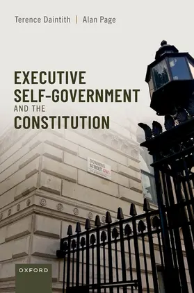 Daintith / Page |  Executive Self-Government and the Constitution | Buch |  Sack Fachmedien