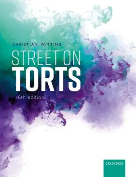 Witting |  Street on Torts | Buch |  Sack Fachmedien
