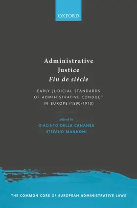 Cananea / della Cananea / Mannoni |  Admin Justice Fin-De-Siecle Coceal C | Buch |  Sack Fachmedien