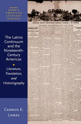 Lamas |  Latino Continuum and the Nineteenth-Century Americas | Buch |  Sack Fachmedien