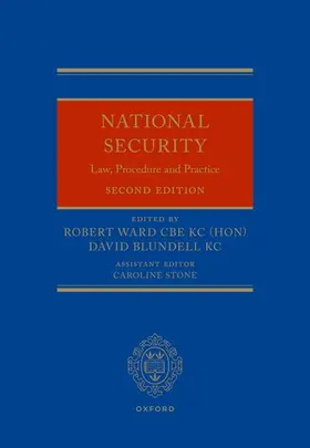 Ward / Blundell / Stone |  National Security Law, Procedure and Practice | Buch |  Sack Fachmedien