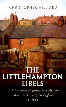 Hilliard |  The Littlehampton Libels | Buch |  Sack Fachmedien