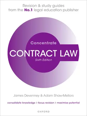 Shaw-Mellors / Devenney |  Contract Law Concentrate | Buch |  Sack Fachmedien