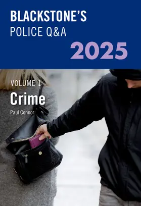 Connor |  Blackstone's Police Q&A Volume 1: Crime 2025 | Buch |  Sack Fachmedien