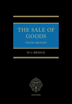 Bridge |  The Sale of Goods | Buch |  Sack Fachmedien