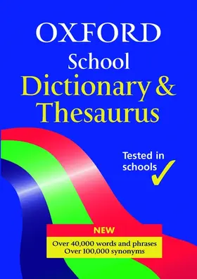 Allen |  Oxford School Dictionary and Thesaurus | Buch |  Sack Fachmedien