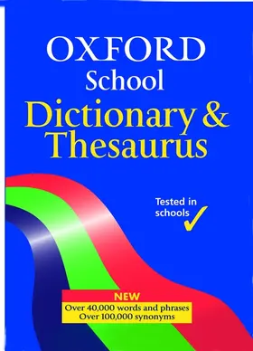 Allen |  Oxford School Dictionary and Thesaurus | Buch |  Sack Fachmedien
