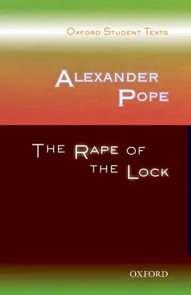 Gurr |  Oxford Student Texts: Alexander Pope: The Rape of the Lock | Buch |  Sack Fachmedien