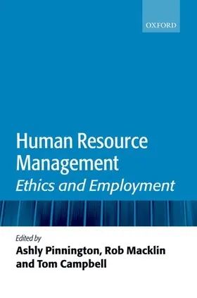 Pinnington / Macklin / Campbell |  Human Resource Management | Buch |  Sack Fachmedien