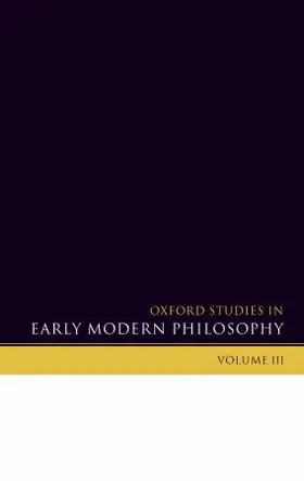 Garber / Nadler |  Oxford Studies in Early Modern Philosophy | Buch |  Sack Fachmedien