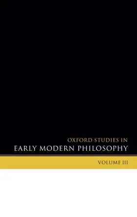 Garber / Nadler |  Oxford Studies in Early Modern Philosophy | Buch |  Sack Fachmedien