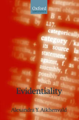 Aikhenvald |  Evidentiality | Buch |  Sack Fachmedien