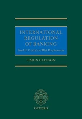 Gleeson |  International Regulation of Banking | Buch |  Sack Fachmedien