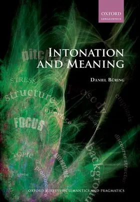 Büring |  Intonation and Meaning | Buch |  Sack Fachmedien
