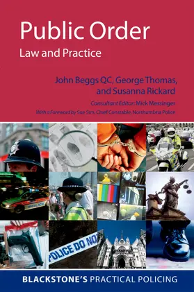 Beggs QC / Thomas / Rickard |  Public Order: Law and Practice | Buch |  Sack Fachmedien