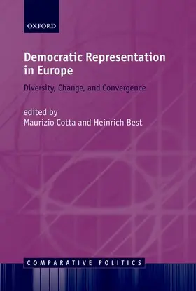 Cotta / Best |  Democratic Representation in Europe | Buch |  Sack Fachmedien