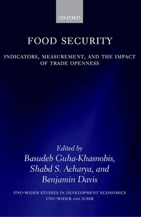 Guha-Khasnobis / Acharya / Davis |  Food Security | Buch |  Sack Fachmedien
