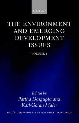 Dasgupta / Maler / Mäler | The Environment and Emerging Development Issues | Buch | 978-0-19-924069-2 | sack.de