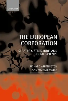 Whittington / Mayer |  The European Corporation | Buch |  Sack Fachmedien