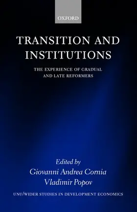 Cornia / Popov |  TRANSITION INSTITUT WIDER C | Buch |  Sack Fachmedien