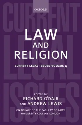 Lewis / O'Dair |  Law and Religion | Buch |  Sack Fachmedien