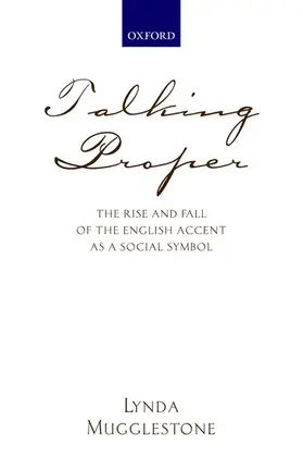 Mugglestone |  Talking Proper | Buch |  Sack Fachmedien