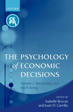 Brocas / Carrillo |  The Psychology of Economic Decisions | Buch |  Sack Fachmedien