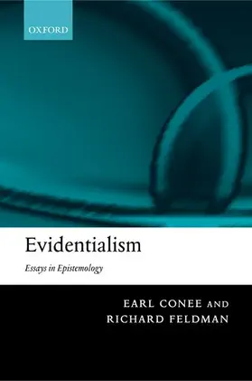 Conee / Feldman |  Evidentialism | Buch |  Sack Fachmedien