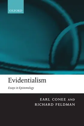 Conee / Feldman |  Evidentialism | Buch |  Sack Fachmedien