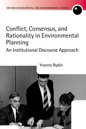 Rydin |  Conflict, Consensus, and Rationality in Environmental Planning | Buch |  Sack Fachmedien