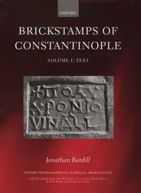 Bardill |  Brickstamps of Constantinople | Buch |  Sack Fachmedien