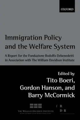 DeBenedetti / Boeri / Hanson |  Immigration Policy and the Welfare System | Buch |  Sack Fachmedien
